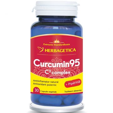 Curcumin+ 95 C3 complex 30cps - HERBAGETICA