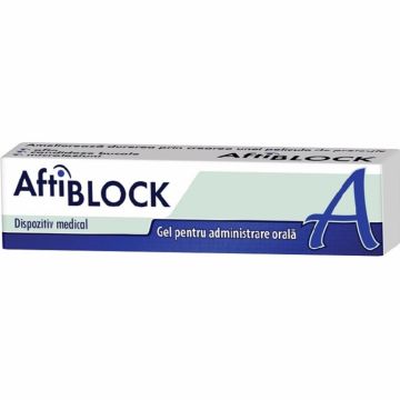 Gel bucal AftiBlock 8g - NATUR PRODUKT