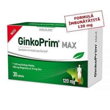 GinkoPrim max 120mg 30cp - WALMARK