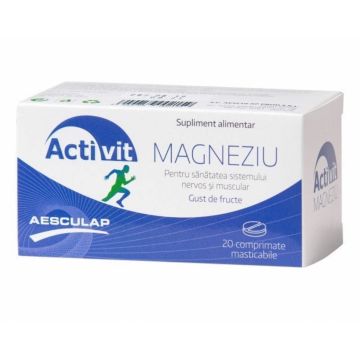 Magneziu Activit 20cp - AESCULAP