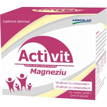 Magneziu Activit 20pl - AESCULAP