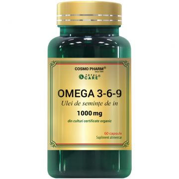 Omega369 ulei seminte in 1000mg 60cps - COSMO PHARM