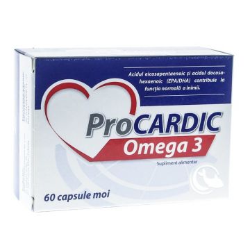 ProCardic omega3 60cps - NATUR PRODUKT