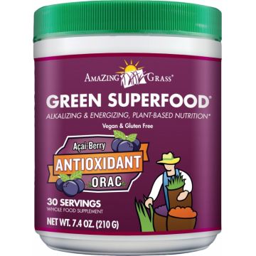 Pulbere Green Superfood antioxidant 210g - AMAZING GRASS