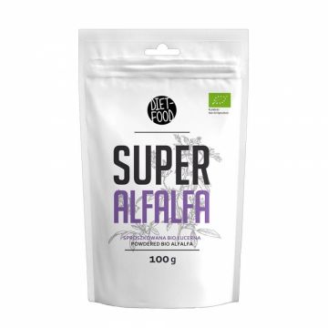 Pulbere lucerna verde [alfalfa] 100g - DIET FOOD