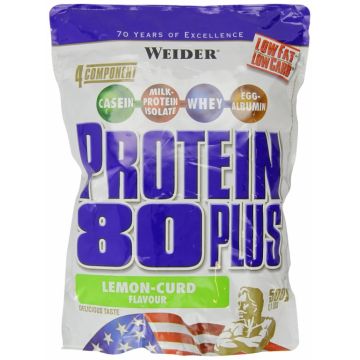 Pulbere proteica mix 4sort 80+ lamaie branza 500g - WEIDER