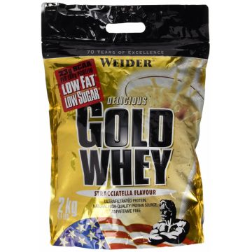 Pulbere proteica zer concentrat Gold stracciatella 2kg - WEIDER