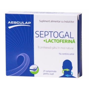 Septogal lactoferina 27cp - AESCULAP