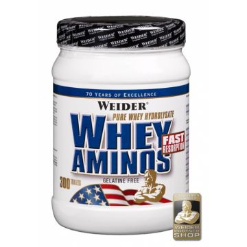 Whey aminos fara gelatina 300cp - WEIDER