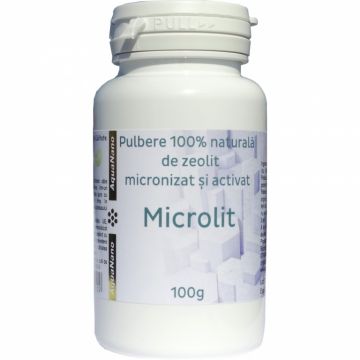 Zeolit micronizat activat pulbere Microlit 100g - AQUA NANO