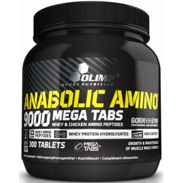 Anabolic amino 9000 mega tabs 300cp - OLIMP