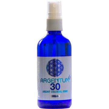 Argint coloidal 30ppm Argentum+ super concentrat pulverizator 120ml - PURE LIFE