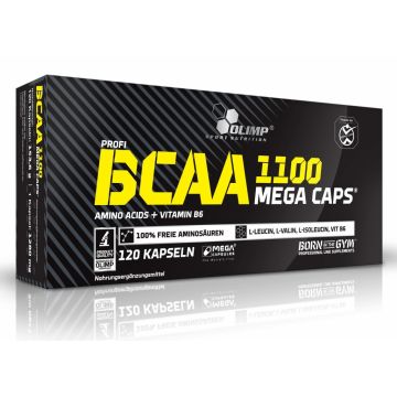 BCAA 1100mg mega caps 120cps - OLIMP