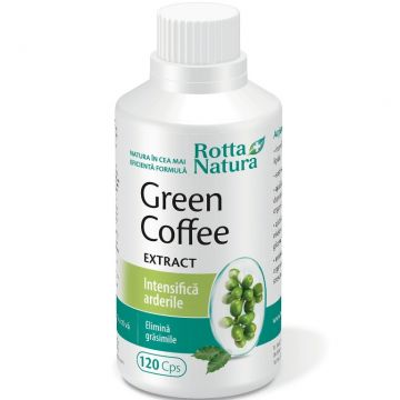Cafea verde extract 120cps - ROTTA NATURA