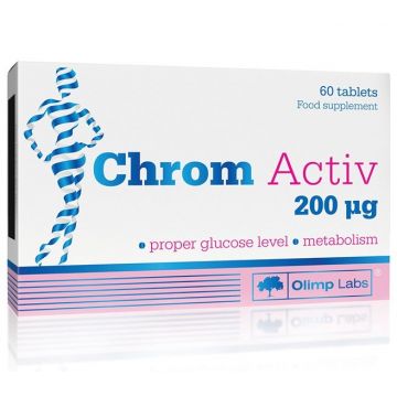 Chrom Activ 200mcg 60cp - OLIMP