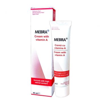 Crema vitamina A tub 40ml - MEBRA