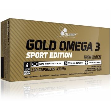 Gold Omega3 Sport edition 120cps - OLIMP