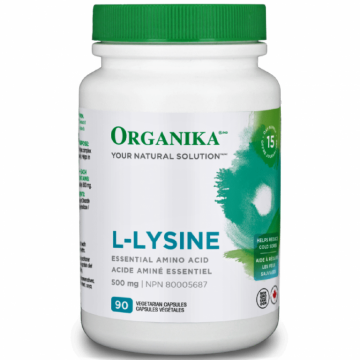 L~lysine 500mg 90cps - ORGANIKA HEALTH
