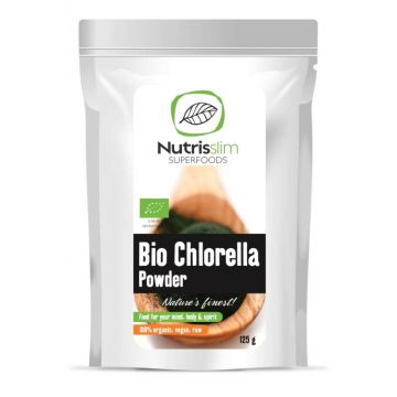 Pulbere chlorella 125g - NUTRISSLIM