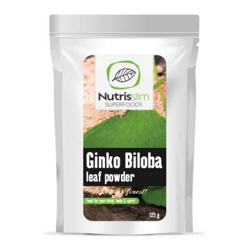 Pulbere ginkgo biloba eco 125g - NUTRISSLIM