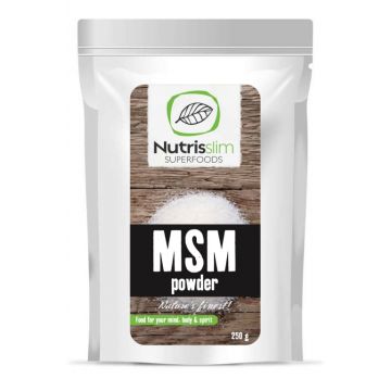 Pulbere MSM eco 250g - NUTRISSLIM