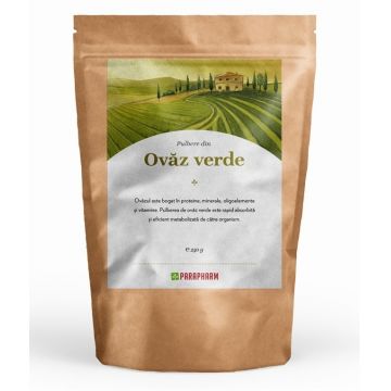 Pulbere ovaz verde 250g - PARAPHARM