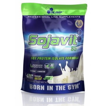 Pulbere protieca soia izolat Sojavit 85 vanilie 700g - OLIMP