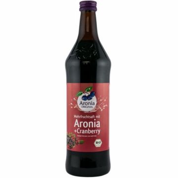 Suc aronia pur merisoare 700ml - ARONIA ORIGINAL