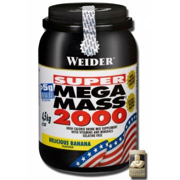 Super mega mass 2000 banana 4,5kg - WEIDER