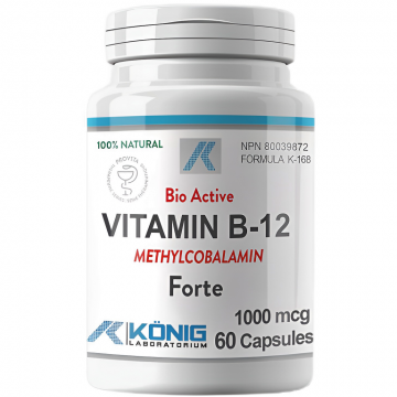 Vitamina B12 [metilcobalamina] forte 60cps - KONIG