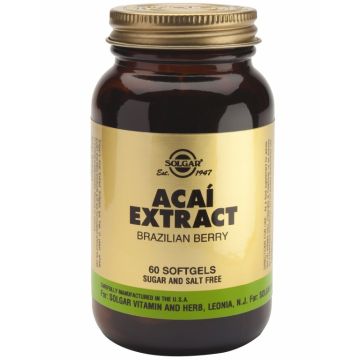Acai extract 60cps - SOLGAR