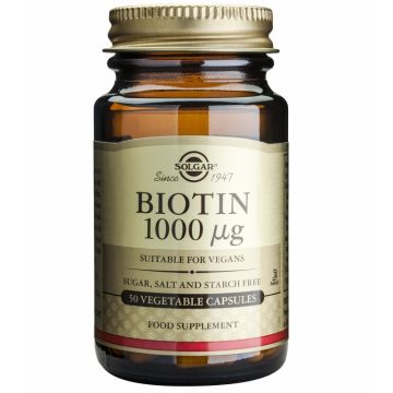 Biotin 1000mg 50cps - SOLGAR