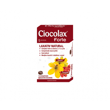 Ciocolax forte 20cp - SOLACIUM PHARMA