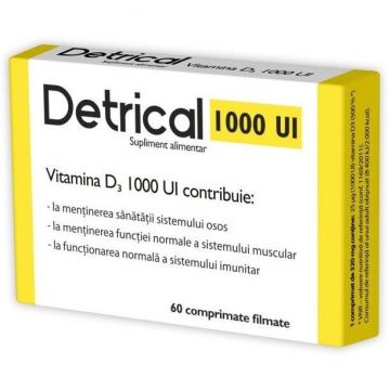 Detrical 1000ui 60cp - NATUR PRODUKT