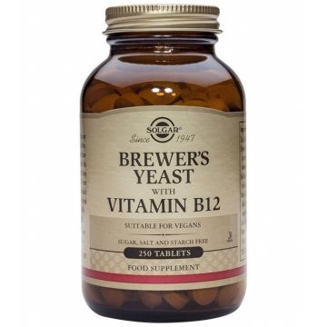 Drojdie bere vitamina B12 250cp - SOLGAR