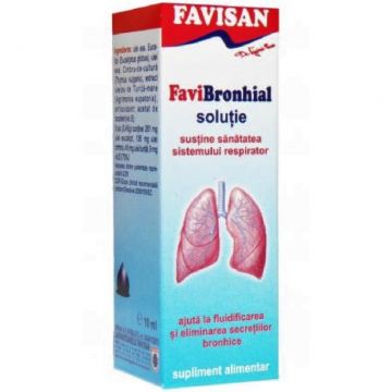 FaviBronhial solutie 10ml - FAVISAN