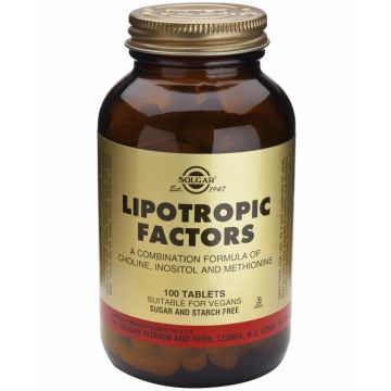 Lipotropic factors 100cp - SOLGAR