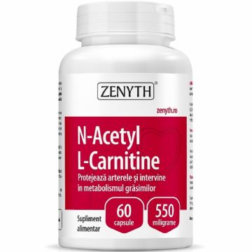 Nacetyl L carnitina 550mg 60cps - ZENYTH