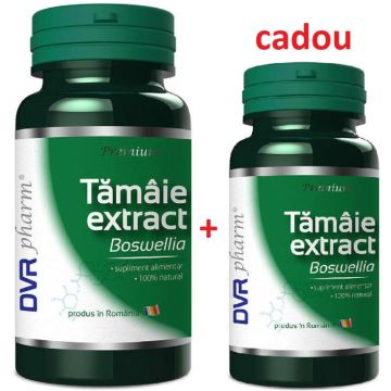 Pachet Tamaie extract [boswellia] 60+30cps - DVR PHARM