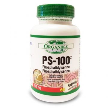 PS 100 forte fosfatidilserina 60cps - ORGANIKA HEALTH