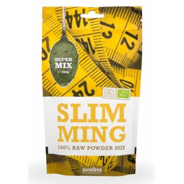 Pulbere mix raw vegan Slim Ming eco 250g - PURASANA