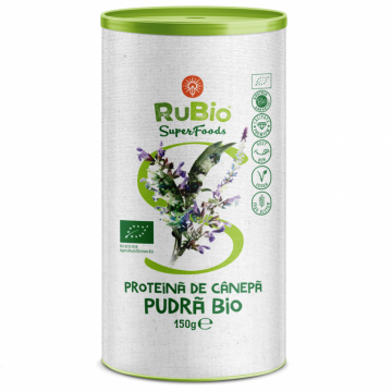 Pulbere proteica canepa bio 150g - RUBIO