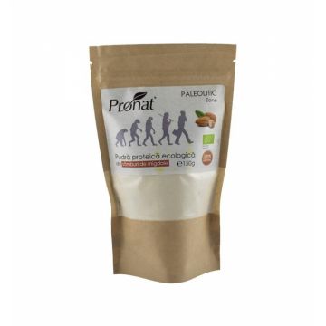Pulbere proteica samburi migdale Paleo 150g - PRONAT