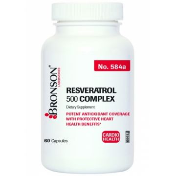 Resveratrol complex 500mg 60cps - BRONSON