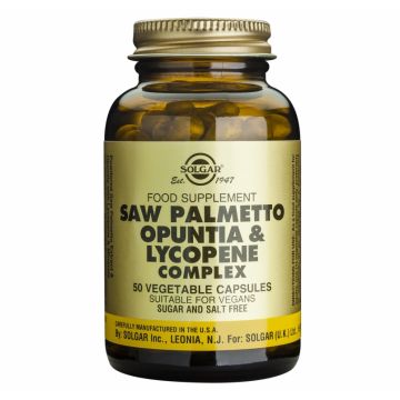 Saw palmetto opuntia lycopene 50cps - SOLGAR