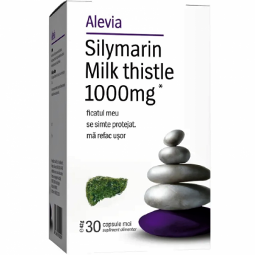 Silimarina [Milk thistle] 1000mg 30cps - ALEVIA