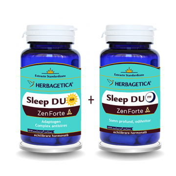 Sleep Duo AM+PM ZenForte 2x60cps - HERBAGETICA