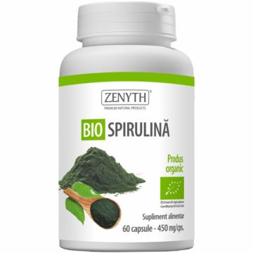 Spirulina bio 450mg 60cps - ZENYTH