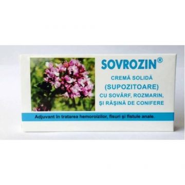 Supozitoare Sovrozin 10x1,5g - ELZIN PLANT