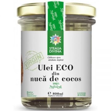 Ulei cocos eco 800ml - SANTO RAPHAEL